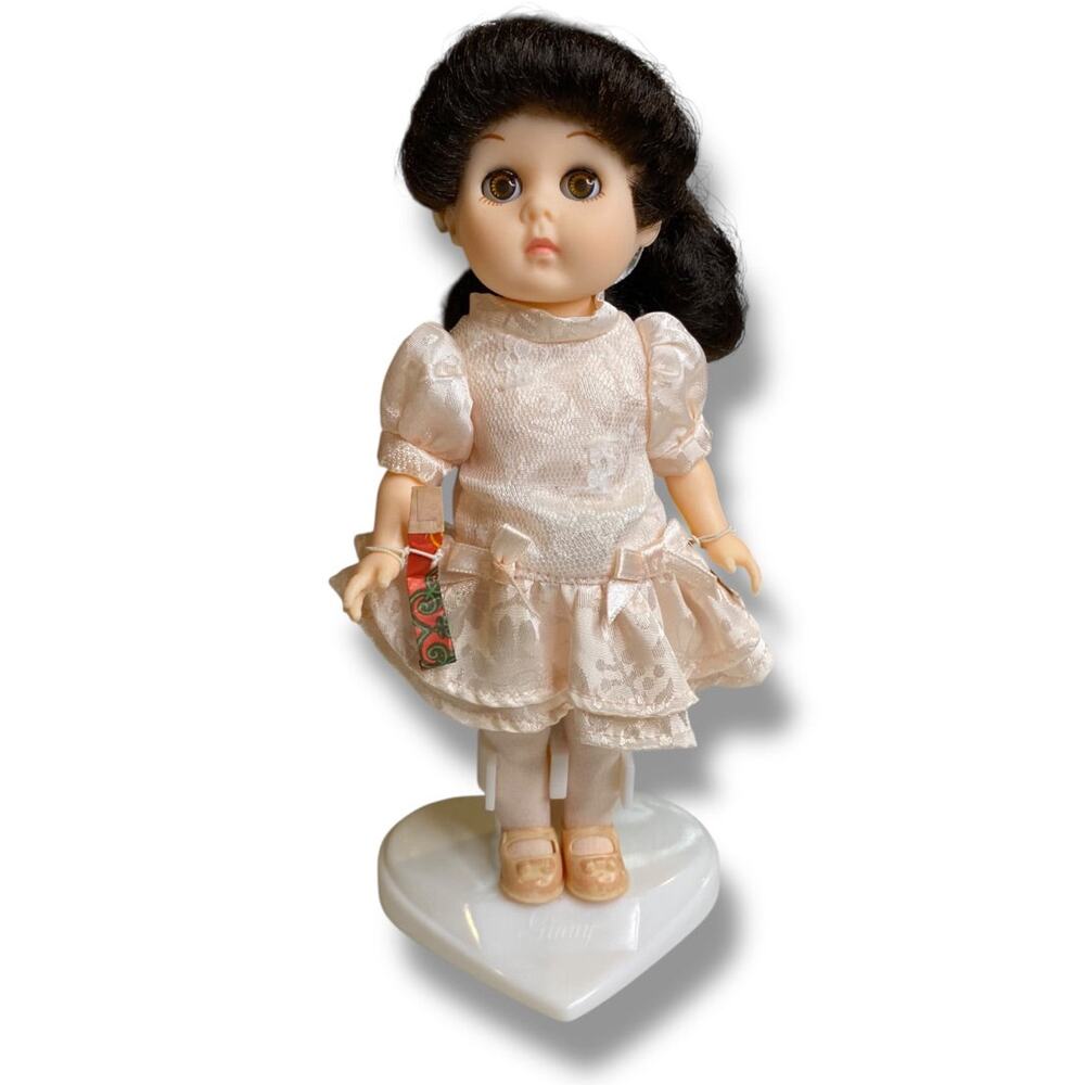 1991 Ginny Vogue Dolls 8" Birthday Girl with Stand 71432